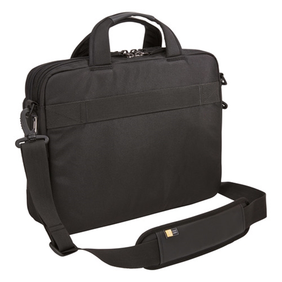Изображение Case Logic | Slim Briefcase | NOTIA-114 | Fits up to size 14 " | Black | Shoulder strap