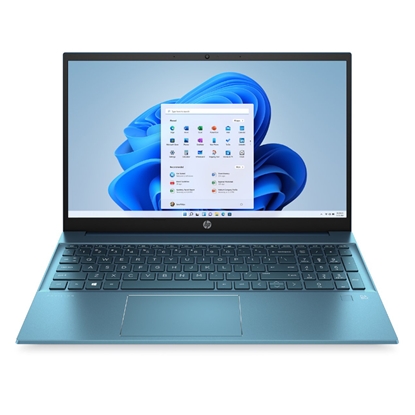 Attēls no HP Pavilion 15-eh3007ny - Ryzen 5-7530U, 15.6" FHD AG IPS 250nits, 16GB, 512GB SSD, US keyboard backlit, Forest Teal, Win 11 Home, 1 years