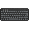 Изображение Logitech Pebble Keys 2 K380s keyboard RF Wireless + Bluetooth QWERTY Danish, Finnish, Norwegian, Swedish Graphite