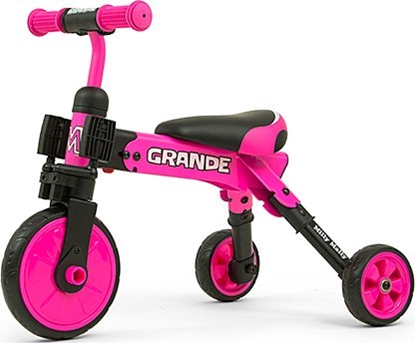 Picture of Rowerek biegowy Milly Mally Trójkoowy 2w1 Grande Pink