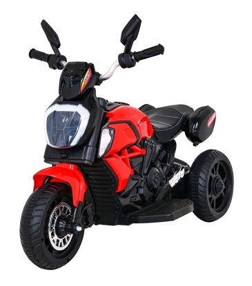 Изображение Elektrinis motociklas Fast Tourist, raudonas