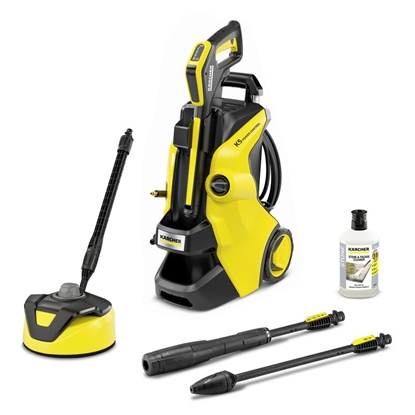 Picture of Kärcher K 5 Power Control Home pressure washer Upright Electric 500 l/h Black, Yellow