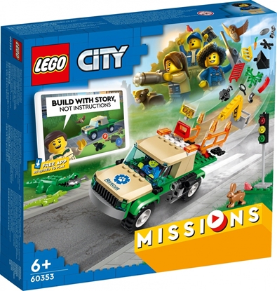 Изображение LEGO City 60353 Wild Animal Rescue Missions
