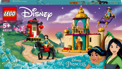Attēls no LEGO Disney Princess  43208 Jasmine and Mulan's Adventure