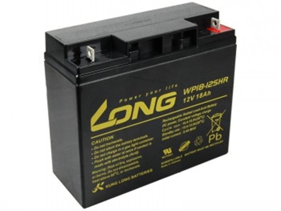 Picture of LONG 12V 18AH LEAD-ACID BATTERY HIGHRATE F3 (WP18-12SHR)