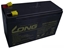 Picture of LONG 12V 7AH LEAD-ACID BATTERY F1 (WPS7-12)
