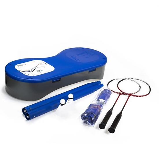 Picture of Badmintona komplekts ZSB2 KOMPLEKTS 2in1 BADMINTONA TĪKLS TENISS 2 RAKETES 3 NILS