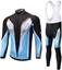 Attēls no Ecost Skysper Cycling Jersey Set, Men's Long-Sleeved Cycling Clothing Set, Cycling Suits