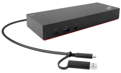 Attēls no Lenovo 40AF0135EU notebook dock/port replicator Wired Black