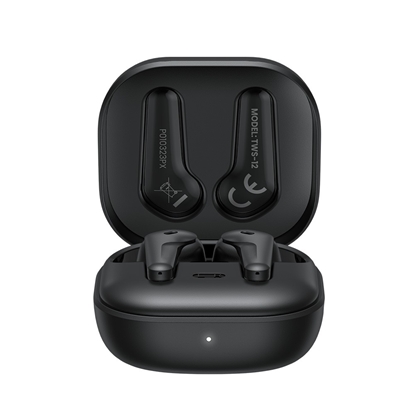 Изображение Słuchawki bezprzewodowe Bluetooth 5.3 z mikrofonem, ANC, ENC, QC, TWS-12