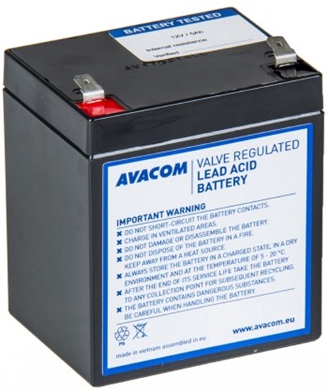 Picture of AVACOM AVA-RBP01-12050-KIT - BATTERY FOR UPS BELKIN, CYBERPOWER, EATON, EFFEKTA, FSP FORTRON