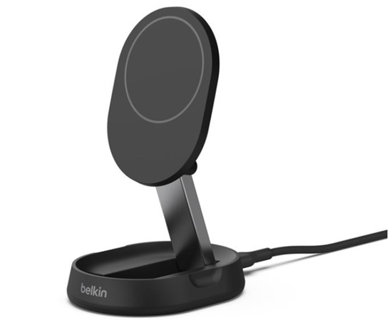 Picture of Belkin BOOST Charge Pro Qi2 15W magn.Charg.Stand bl. WIA008btBK