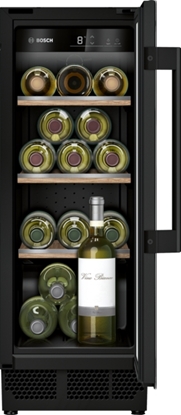 Attēls no Bosch KUW20VHF0 wine cooler Compressor wine cooler Countertop Black 21 bottle(s)