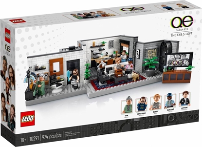 Picture of LEGO 10291 Queer Eye - The Fab 5 Loft Constructor