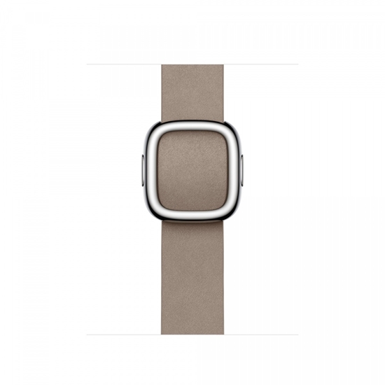 Изображение Pasek w kolorze beżu z klamrą nowoczesną do koperty 41 mm - rozmiar L