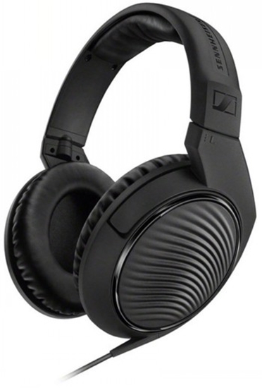 Picture of SENNHEISER HD 200 PRO, HI-FI STEREO HEADPHONES, 32 ?, CLOSED, CABLE 2M WITH 3.5MM JACK, INCLUDES ADAPTER TO 6.3MM JACK