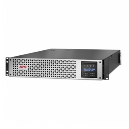 Attēls no APC SMART-UPS LINE INTERACTIVE 2200VA, LITHIUM-ION, RACK, 2U, 230V, 8X IEC C13 + 1X IEC C19, SMARTCONNECT+SMARTSLOT, AVR, LCD