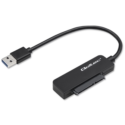 Attēls no Adapter SATA | Przejściówka na dysk SSD HDD 2.5" | USB 3.0 | Super speed 5Gb/s | 2TB 