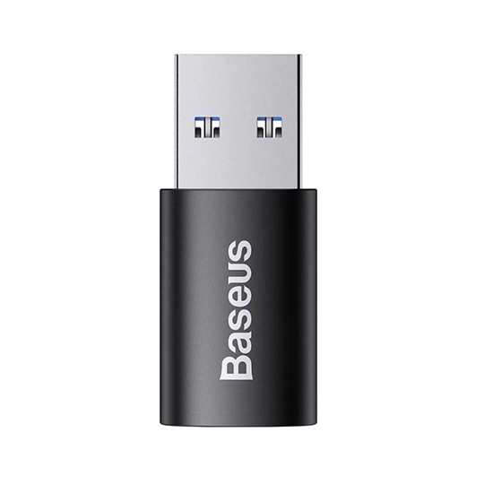 Picture of Adapteris Baseus Ingenuity Series Mini OTG USB Type-C Male to USB-A Female Black