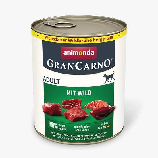 Picture of ANIMONDA GranCarno Adult Game - wet dog food - 400g