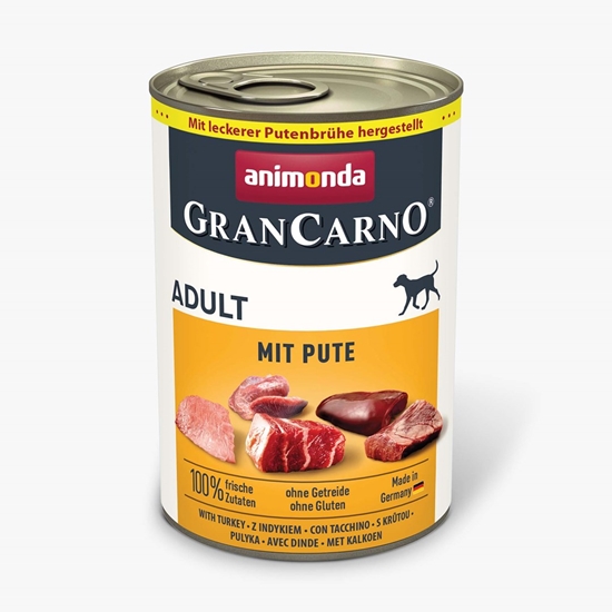 Изображение ANIMONDA GranCarno Adult Turkey - wet dog food - 400g