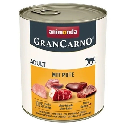 Изображение ANIMONDA GranCarno Adult with turkey - wet dog food - 800g