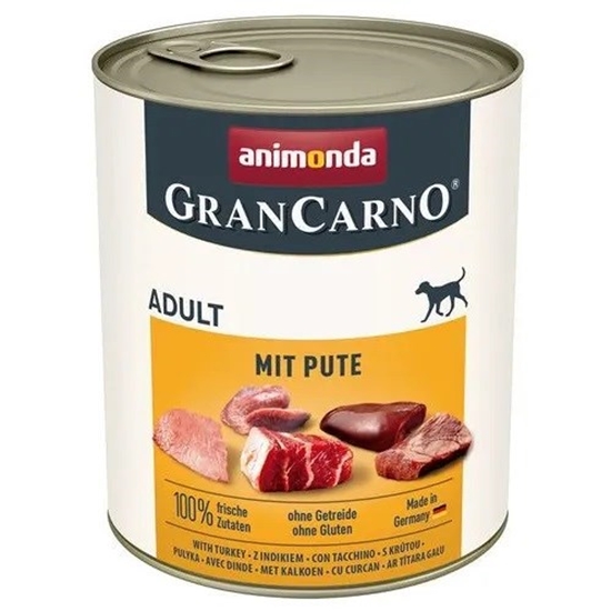 Изображение ANIMONDA GranCarno Adult with turkey - wet dog food - 800g