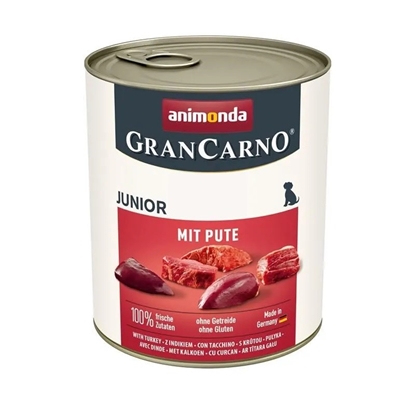 Изображение ANIMONDA GranCarno Junior Turkey - wet dog food - 800g