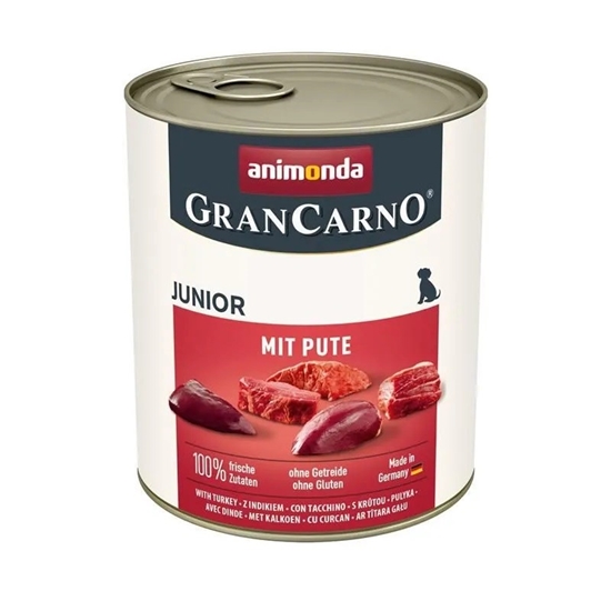 Изображение ANIMONDA GranCarno Junior Turkey - wet dog food - 800g