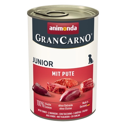 Изображение ANIMONDA GranCarno Junior with turkey - wet dog food - 400g