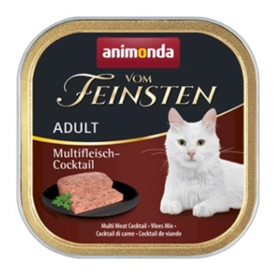 Изображение ANIMONDA Vom Feinsten Adult Meat mix - wet cat food - 100g