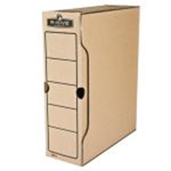 Picture of Arhīva kārba A4/100x260x325mm Fellowes,  no brūna kartona