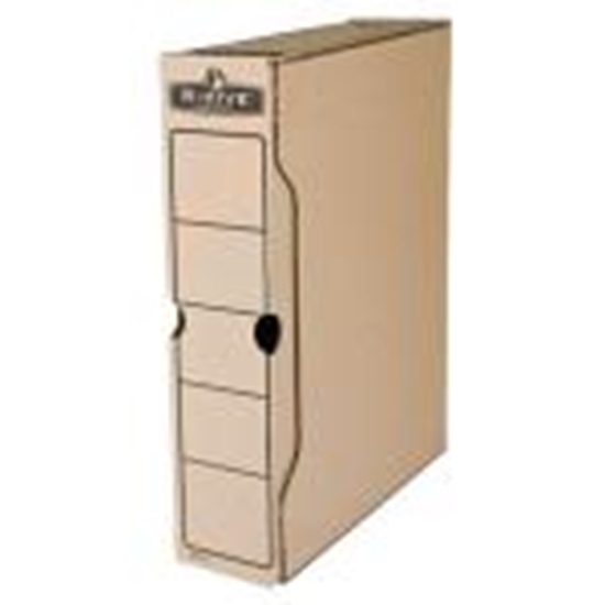 Изображение Arhīva kārba A4/80x260x325mm Fellowes,  no brūna kartona