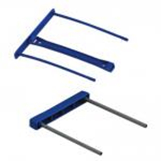 Изображение Arhīva klipši 100mm,  50gab. zili FELLOWES