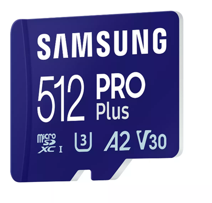 Picture of Atmiņas karte Samsung PRO Plus microSD 512GB with Adapter 