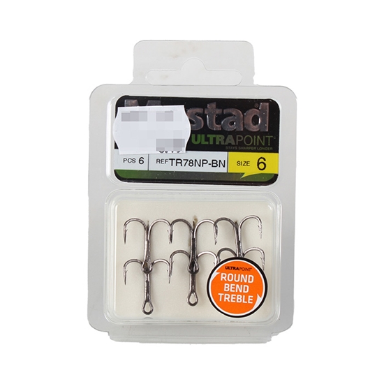 Picture of Āķi Trīsžuburu MUSTAD KVD Elite Round Bend 1X Strong 6gab BN