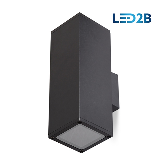 Picture of Āra lampa QUERK 4 2xGU10 melna IP54 /10