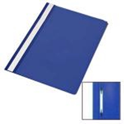 Picture of Ātršuvējs A4 tumši zils ar caurspīdīgu vāku PL