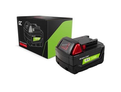 Attēls no Bateria do Milwaukee M18 18V 5Ah zamiennik M18 B5 4932430483 
