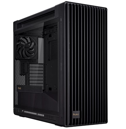 Изображение Case|ASUS|PA602|MidiTower|Case product features Transparent panel|Not included|ATX|EATX|MicroATX|MiniDTX|MiniITX|Colour Black|PROARTPA602TGARGBBLK