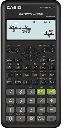 Picture of CASIO FX-82ESPLUS-2 CALCULATOR SCIENTIFIC, 252 FUNCTIONS, 77X162MM, BLACK, BOX