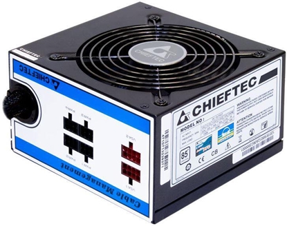Attēls no CHIEFTEC 550W PSU 85+ 230V W/CABLE MNG