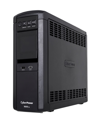 Picture of CyberPower CP1600EPFCLCD uninterruptible power supply (UPS) Line-Interactive 1.6 kVA 1000 W 6 AC outlet(s)