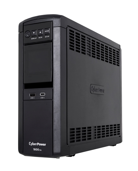Picture of CyberPower CP1600EPFCLCD uninterruptible power supply (UPS) Line-Interactive 1.6 kVA 1000 W 6 AC outlet(s)