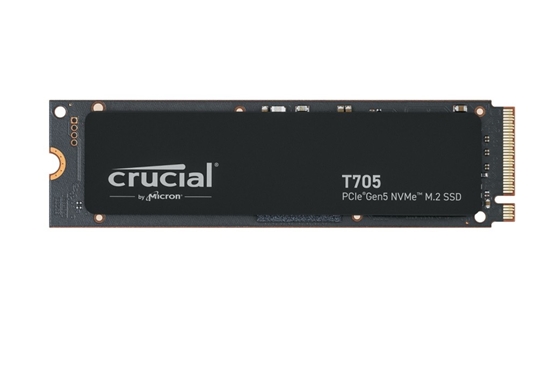 Picture of SSD|CRUCIAL|T705|4TB|M.2|PCIe Gen5|NVMe|Write speed 12600 MBytes/sec|Read speed 14100 MBytes/sec|TBW 2400 TB|CT4000T705SSD3