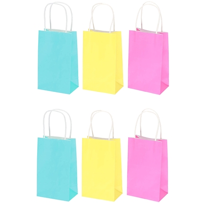 Picture of Dāvanu maisiņš  Festi papīra pastel mix-krāsas 13x8x21.5cm