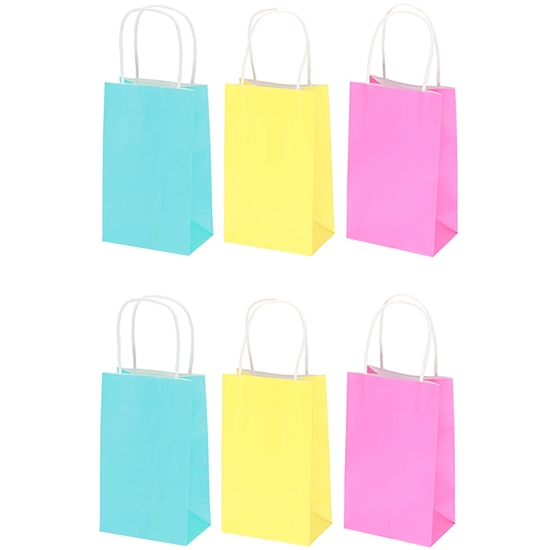 Picture of Dāvanu maisiņš  Festi papīra pastel mix-krāsas 13x8x21.5cm