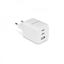 Изображение Dicota Compact 3-Port GaN Wall Charger (65W) EU white