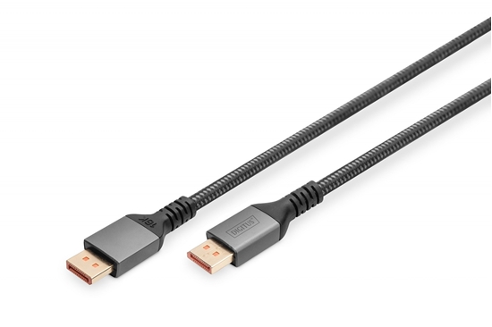 Picture of Digitus 16K DisplayPort Connection Cable, Version 2.1, 1m, 80G, black