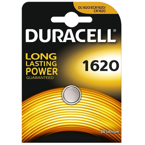 Picture of Duracell CR1620 Lithium 3V Tablet Battery